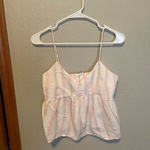 Lush peplum tank
